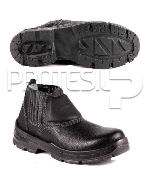 BOTINA COM BICO DE COMPOSITE - BI DENSIDADE E FECHAMENTO EM ELÁSTICO | CA 42165