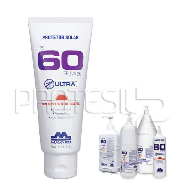 PROTETOR SOLAR FPS 60 120G C/REPELENTE